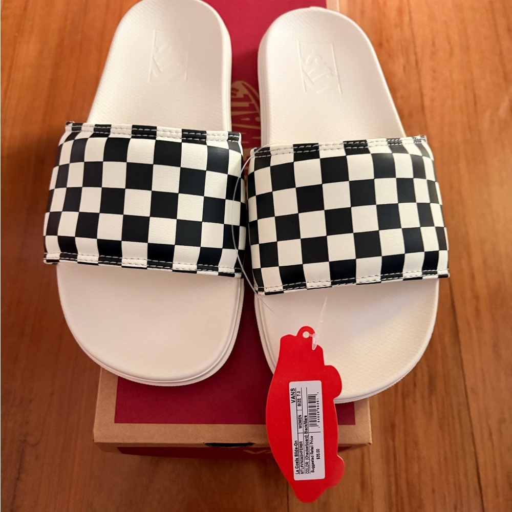 VANS LA COSTA SLIDES BNWT - Picture 3 of 7